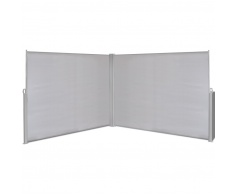 vidaXL Toldo Lateral Retráctil 180x600 cm Gris