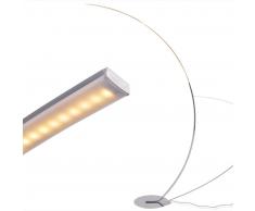 vidaXL Lámpara regulable de pie con luz LED 24 W