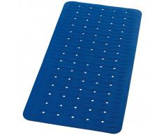 RIDDER Alfombrilla baño antideslizante Playa 80x38 cm azul neón 68303