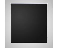 vidaXL Estor persiana enrollable 120 x 230 cm negro