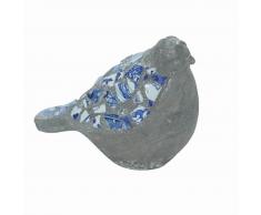 Velda Estatua pájaro mosaico poliresina 850971