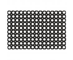 vidaXL Felpudo de goma 23 mm 40x60 cm 5 unidades