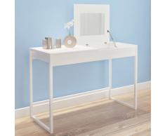 vidaXL Mesa Tocador Blanco