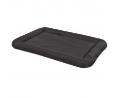 vidaXL Colchón para perro tamaño XXL negro