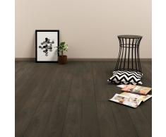 vidaXL Tarima flotante de click 3,51 m² 4 mm PVC marrón oscuro