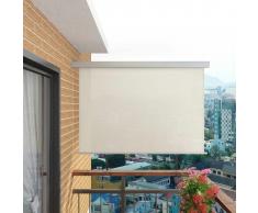 vidaXL Toldo lateral de balcón multifuncional 180x200 cm crema
