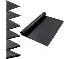 vidaXL Alfombrilla de goma antideslizante 1,2x5 m 3 mm lisa