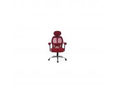 miliboo Silla de oficina ergonómica roja Ultimate v2