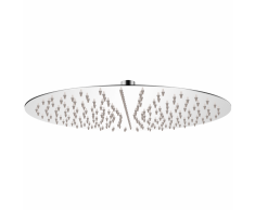 vidaXL Cabezal de ducha redondo efecto lluvia acero inoxidable 40 cm