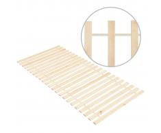 vidaXL Somier enrollable con 23 láminas madera pino maciza 70x200 cm