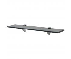 vidaXL Estante flotante de cristal 50x20 cm 8 mm