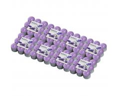 Bolsius Velas pequeñas perfumadas 144 uds. lavanda 103626949377