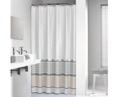 Sealskin cortina de ducha 180 cm modelo Marrakech 235281318 (Plateada)