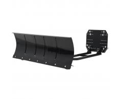 vidaXL Pala quitanieves para quad ATV 120x38 cm negro