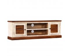 vidaXL Mueble para TV de madera maciza de mango 120x30x40 cm