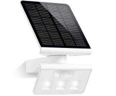 Steinel Aplique de exterior con LED y sensor, Xsolar L-S, blanco