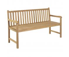 vidaXL Banco de jardín madera teca 150x62,5x90 cm