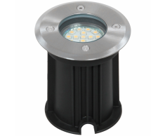 SMARTWARES Foco empotrado de suelo LED 3 W negro 5000.461