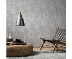 vidaXL Rollos de papel pintado no tejido 4 uds gris hormigón 0,53x10 m
