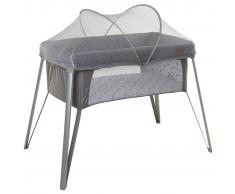 Soozly Cuna de viaje con mosquitera gris 64655