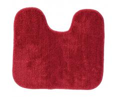 Sealskin Alfombra de baño con pedestal Doux roja 294428459, 45 x 50 cm