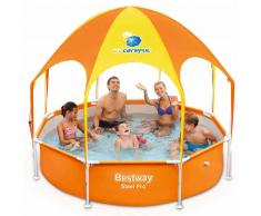 Bestway Piscina de juego y chapoteo con sombra 244x51 cm 56432