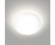 Philips Lámpara de techo LED myLiving Suede blanca 4x10 W 318033116
