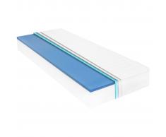 vidaXL Colchón de espuma viscoelástica 18 cm 80x200 cm