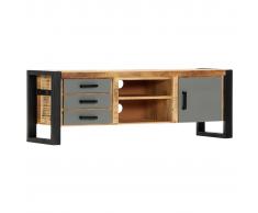 vidaXL Mueble para TV de madera maciza de mango 120x30x40 cm