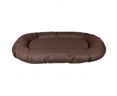TRIXIE Cama de perro ovalada Samoa Sky marrón 80x65 cm 28357