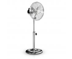 Tristar Ventilador de pie VE-5952 30 W 25 cm plateado