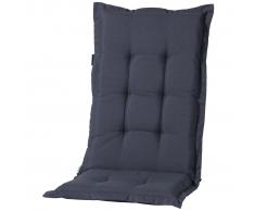 Madison Cojín para silla de espaldar bajo Panama 105x50cm gris MONLB239