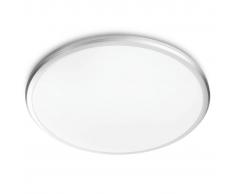 Philips Lámpara de techo LED myLiving Twirly gris 17 W 318158716