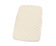 RIDDER Alfombrilla de baño antideslizante Capri color Pergamón 72x38cm