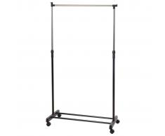 Storage solutions Perchero burro individual para ropa 4 ruedas metal