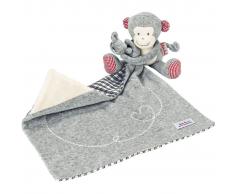 Käthe Kruse Muñeco de toalla Monkey Carlo gris 0174905