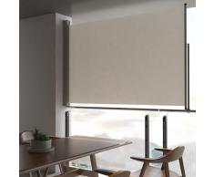 vidaXL Toldo lateral retráctil para patio 160x300 cm crema