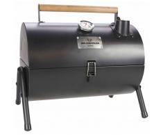 Gusta Barbacoa y ahumador de carbón 2-en-1 negro 03251000