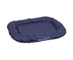 Kerbl Cama de mascota Oxford Place 100x70x15 cm azul 84990