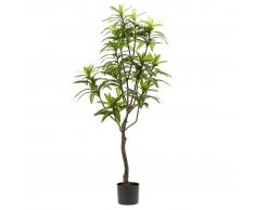 Emerald Árbol dracaena artificial verde 130 cm 419843