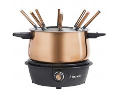 Bestron Set de fondue AFD850CO cobre 1500 W 1,5 L