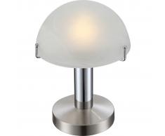 GLOBO Lámpara LED de mesa OTTI vidrio cromado 21934