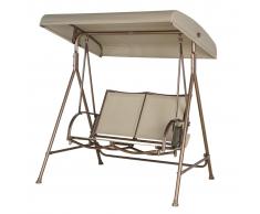SORARA Outdoor Living SORARA Jardín columpio silla, 2 Personas plazas hamaca