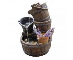 Ubbink Set fuente de agua para jardín Acqua Halifax 1387046