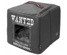 D&D D&D Cama cubo de mascota Wanted 40x40x40 cm gris 671/432327