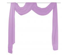 vidaXL Cortina de gasa 140x600 cm lila