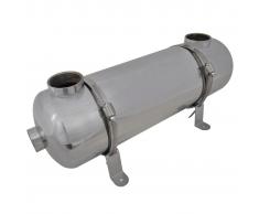 vidaXL Intercambiador de calor para piscina, 485 x 134 mm, 60 kW