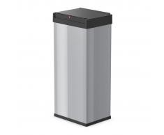 Hailo Cubo de basura Big-Box Swing tamaño XL 52 L plateado 0860-221