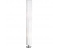 GLOBO Lámpara de suelo BAILEY cromada blanca 15x119 cm 24662R