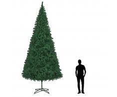 vidaXL Árbol de Navidad artificial verde 500 cm